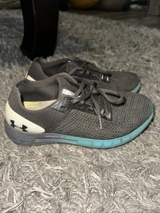 Under Armour Damen 7,5 HOVR Sonic 2 UA dunkelgrau grün Laufschuh 3021588-103 - Bild 1 von 9