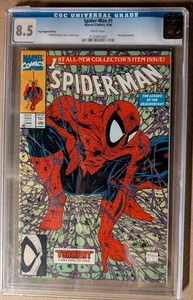 Spider-Man #1 Marvel Comics August 1990 Graded 8.5 CGC - Picture 1 of 2
