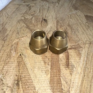 N1-8 - Raccordo in ottone - Dado svasato 1/2" SAE 45 gradi, CONFEZIONE DA 2 - Foto 1 di 6