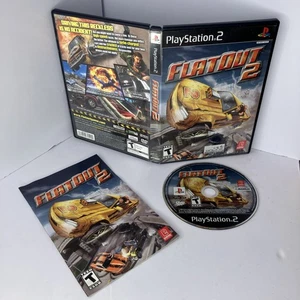 FlatOut 2 (Sony PlayStation 2, 2006 PS2) mit Handbuch KOSTENLOSER VERSAND! - Bild 1 von 4