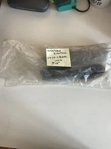 Vintage Western Elektryczna słuchawka Sznurek H4CJ-03 Długi Czarny 9'-0'' - Zdjęcie 1 z 1