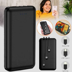 Powerbank 30000mAh Tragbar Externer Batterie Handy Ladegerät Für iPhone Handy - Zdjęcie 1 z 12