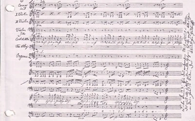 PARTITURA MUSICAL AUSTRIA NOCHE SILENCIOSA NOCHE SANTA PARA 2 VOCES INSTRUMENTOS Y ÓRGANO Foto 1 de 2