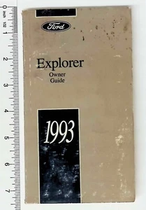 1993 Ford Explorer Owner Guide Service & Maintenance - Picture 1 of 2