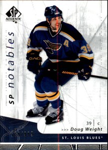 2006-07 SP Authentic #111 Doug Weight N/999