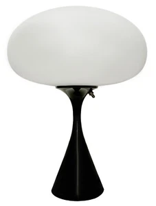 Mid Century Design Table Lamp by Designline in Gloss Black -Danish Modern Look - Picture 1 of 6