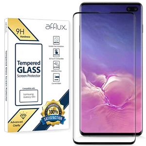 9H Tempered Glass Screen Protector Full Glue for Samsung Galaxy S10+ ( 6.4'') - Picture 1 of 4