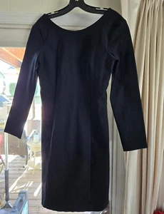 Theory Dress Size 8 Black Lined - Picture 1 of 9