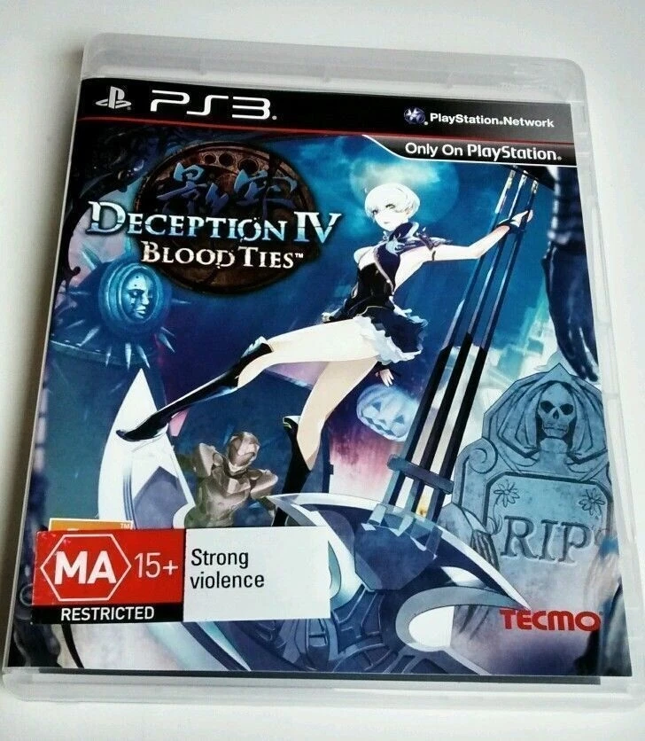 Deception IV 4 Blood Ties PS3 *NEW *SEALED *RARE *AUS UK PAL PlayStation 3 game - Image 1 of 1