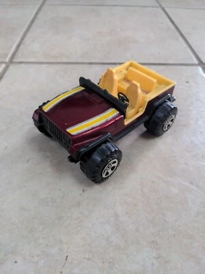 Nylint Dongkook Jeep 4 × 4 Diecast Red Toy Rare Vintage Korea No Roll Cage Car - Image 1 of 4