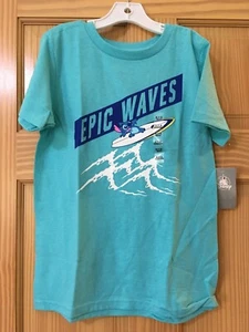 NWT Disney Store Stitch Boys Shirt Top Blue S,M,L,XL - Picture 1 of 1