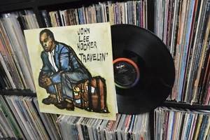 John Lee Hooker Travelin' Rare Blues LP DG Mono Vee Jay Beautiful VG++ To NM - Picture 1 of 3