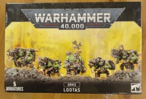 Warhammer 40.000 40K: Orks Lootas/Burnas Boyz Miniatures GAW50-22 - Bild 1 von 2
