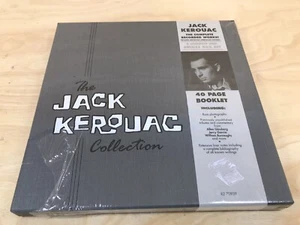The Jack Kerouac Collection 3 CD Deluxe Box Set 1990 Rhino Records New Sealed - Picture 1 of 15