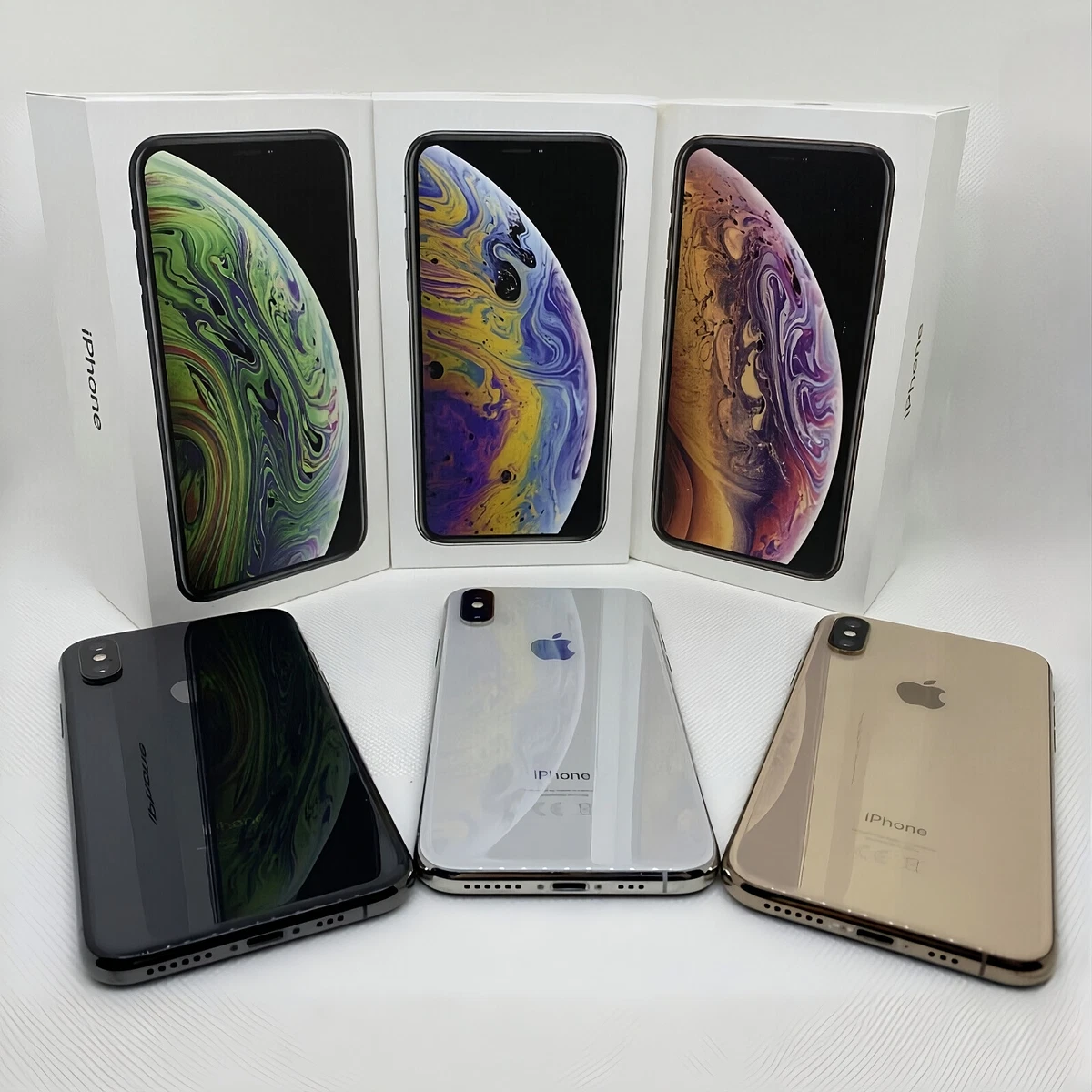 Apple iPhone XS Handys & Smartphones mit 64GB Speicherkapazität