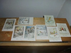 8 CARTOLINE "BUON ANNO" ANNI 70/80 - NON VIAGGIATE - Picture 1 of 1