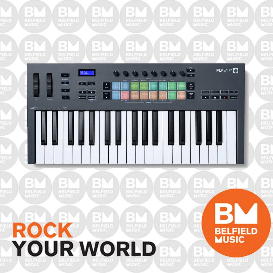 Novation FLKey 37 MIDI USB Controller 37-Key for FL Studio - Belfield Music - image 1 of 4