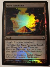 Naya panorama-Foil-just of Alara-mint condition-mtg magic