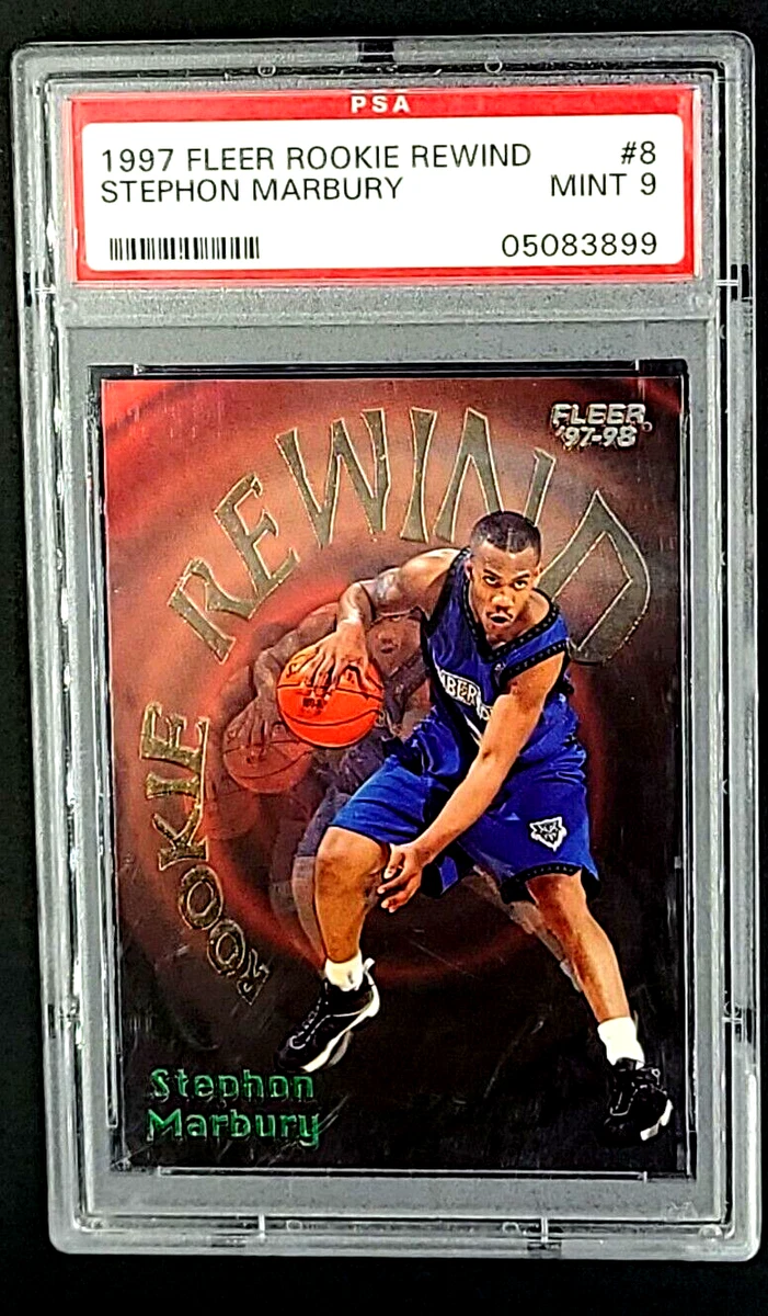 Fleer Stephon Marbury Rookie Basketball Trading Card Singles for
