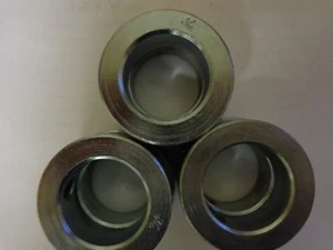 1-7/16" Vollschaft Kragen, plattierter Stahl, Menge 12, neu - Bild 1 von 1