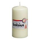 BOLSIUS IVORY PILLAR CANDLE 120x60mm 33HRS BURN TIME, PERFECT FOR WEDDING!