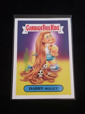 2016 Garbage Pail Kids 2a HARRY MULLET American As Apple Pie SWEPT UNDER THE RUG - Image 1 of 2