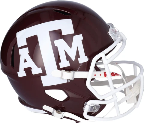 Texas A&M Aggies Riddell Maroon Speed Replica Helmet Cover