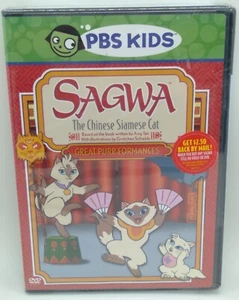 Sagwa The Chinese Siamese Cat Great Purr-formances (DVD, 2003) NEW RARE REGION 1 - Imagen 1 de 4
