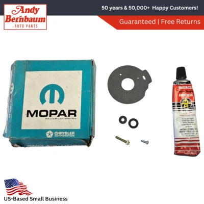 1963-1970 Plymouth Dodge Chrysler Starter Terminal Relay Stud & Seal 2421837 NOS - Image 1 of 4