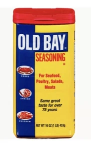 OLD BAY McCORMICK OLD BAY SEASONING SEAFOOD Large 1 Pound - Picture 1 of 4