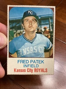 1975 Hostess #32 Fred Patek Royals NM/MT 100%  Dotted Line Visible - Picture 1 of 2