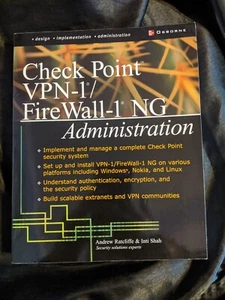 Check Point VPN-1/Fire Wall-1 NG Administration by Andrew Ratcliffe; Inti Shah - Picture 1 of 4