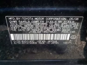 Driver Front Door Switch Driver's Master Fits 08-11 13-15 LEXUS LX570 1378920 - Picture 1 of 7