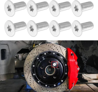QZTYTY 8PCS Brake Rotor Screw, Bolt, Screws for Discs,...