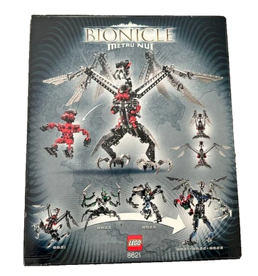 LEGO Bionicle Set #8621 METRU NUI Turaga Dume & Nivawk Vintage 2004 NUEVO/SELLADO Foto 1 de 3