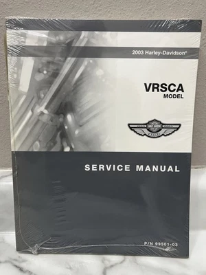 NEW Harley Davidson 2003 V-Rod VRSCA Model OEM Service Manual 99501-03 - Image 1 of 4