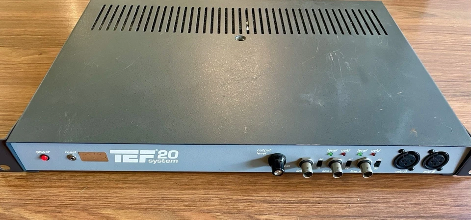 Techron TEF 20 System Made in U.S.A. Audio Spectrum Analysis Tool W/ Rack Mounts - Image 1 of 4