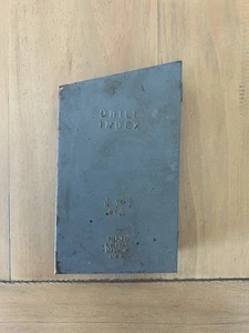 MACHINIST TOOLS LATHE MILL Huot Drill Index (Not Full Set) - Picture 1 of 9