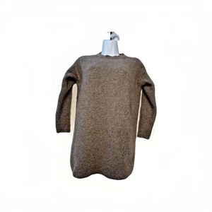 Suéter Reformation 100 % cachemir para mujer pequeño cuello redondo marrón silencioso de lujo - Imagen 1 de 7