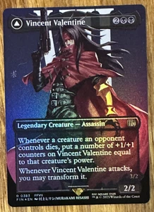 Magic The Gathering Final Fantasy, Vincent Valentine / Galian Beast 0383 - Lámina sin bordes - Imagen 1 de 2