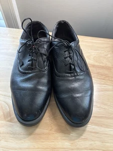 Red Wing Shoes 8623 Black Leather Loafer Extra Wide Lace Up Dress Men's 9.5H - Picture 1 of 11