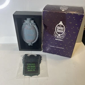 DISNEY THE HAUNTED MANSION HAPPY HAUNTS BALL BELEUCHTETES LEUCHTENDES TOR PLAKETTE LE 999 - Bild 1 von 7