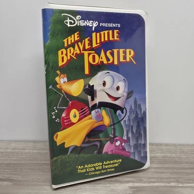 The Brave Little Toaster VHS Clamshell - Clamshell Video Tape Vintage - Be Brave - Image 1 of 4