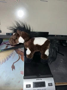 Webkinz Pinto 9" Peluche Marrón Blanco Peluche Poni Caballo Ganz Sin Código - Imagen 1 de 7