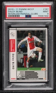 2010-11 Panini WCCF Intercontinental Clubs Daley Blind #167/352 PSA 9 MINT - Picture 1 of 3