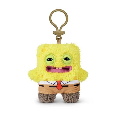 Fuggler x Spongebob Squarepants Keychain Plush SPONGEBOB 5 in NEW IN HAND - Image 1 of 3