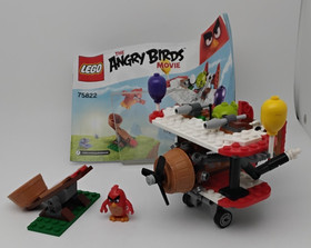 LEGO The Angry Birds Movie: Piggy Plane Attack 75822 With Manual No Box 100%