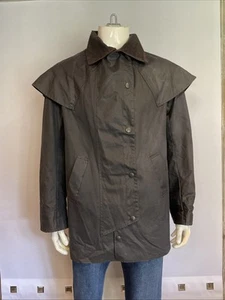 W K Black House Barbour New Zealand Wet Weather Wachsjacke Größe Medium - Bild 1 von 16