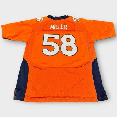 Camiseta deportiva Nike para hombre Von Miller NFL Game Denver Broncos Foto 1 de 4