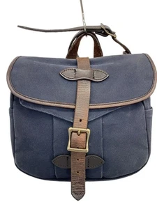 Bolso de Campo Filson Pequeño Resistente Sarga Azul Marino Hecho en EE. UU. con Correa para el Hombro - Imagen 1 de 8